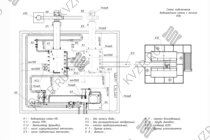 Схема подключения и монтажа водогрейного промышленного котла КВм-0,8 с РПК