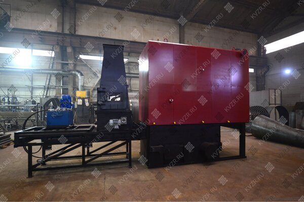 Котел на щепе 600 кВт твердотопливный